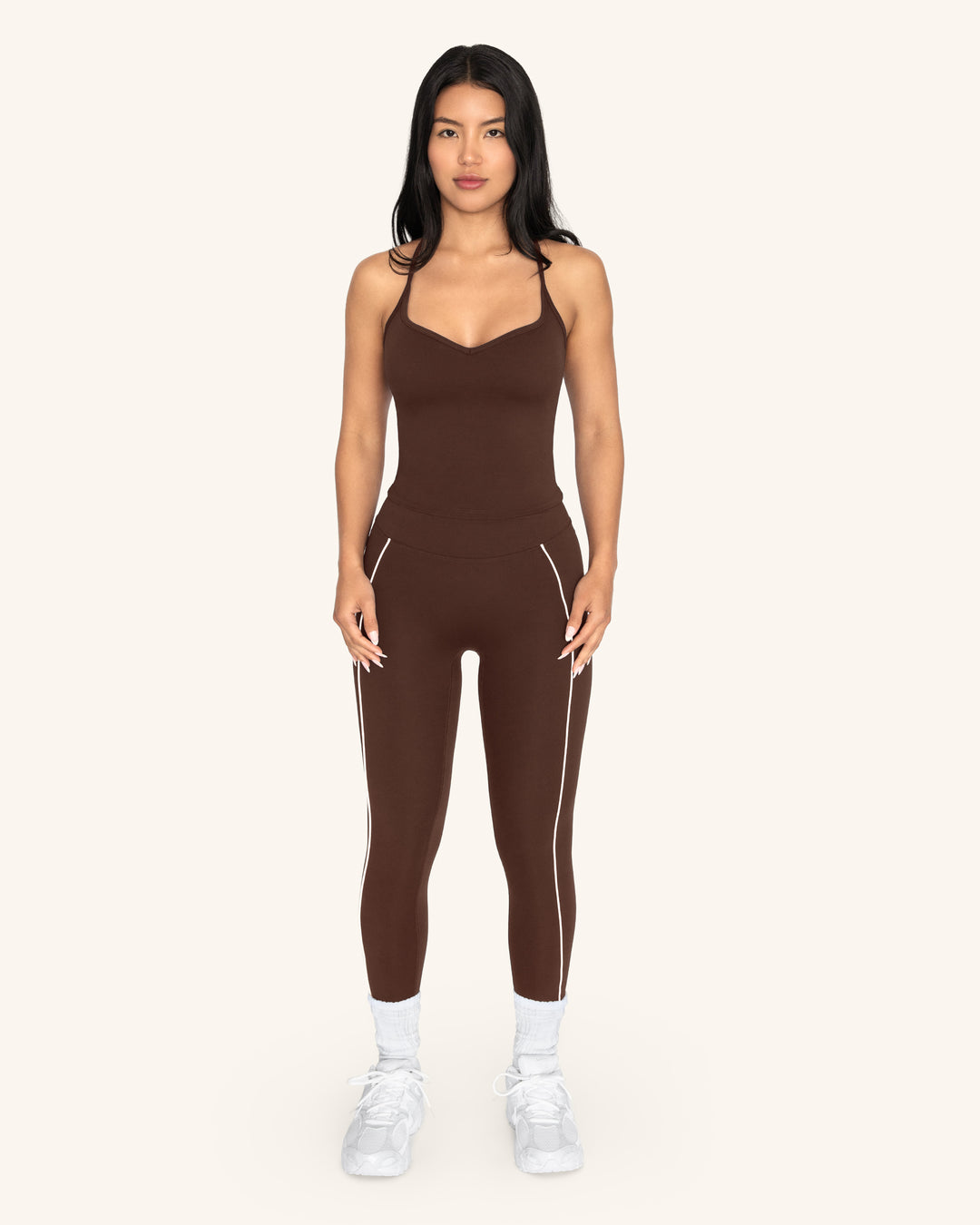 front | grounded cocoa